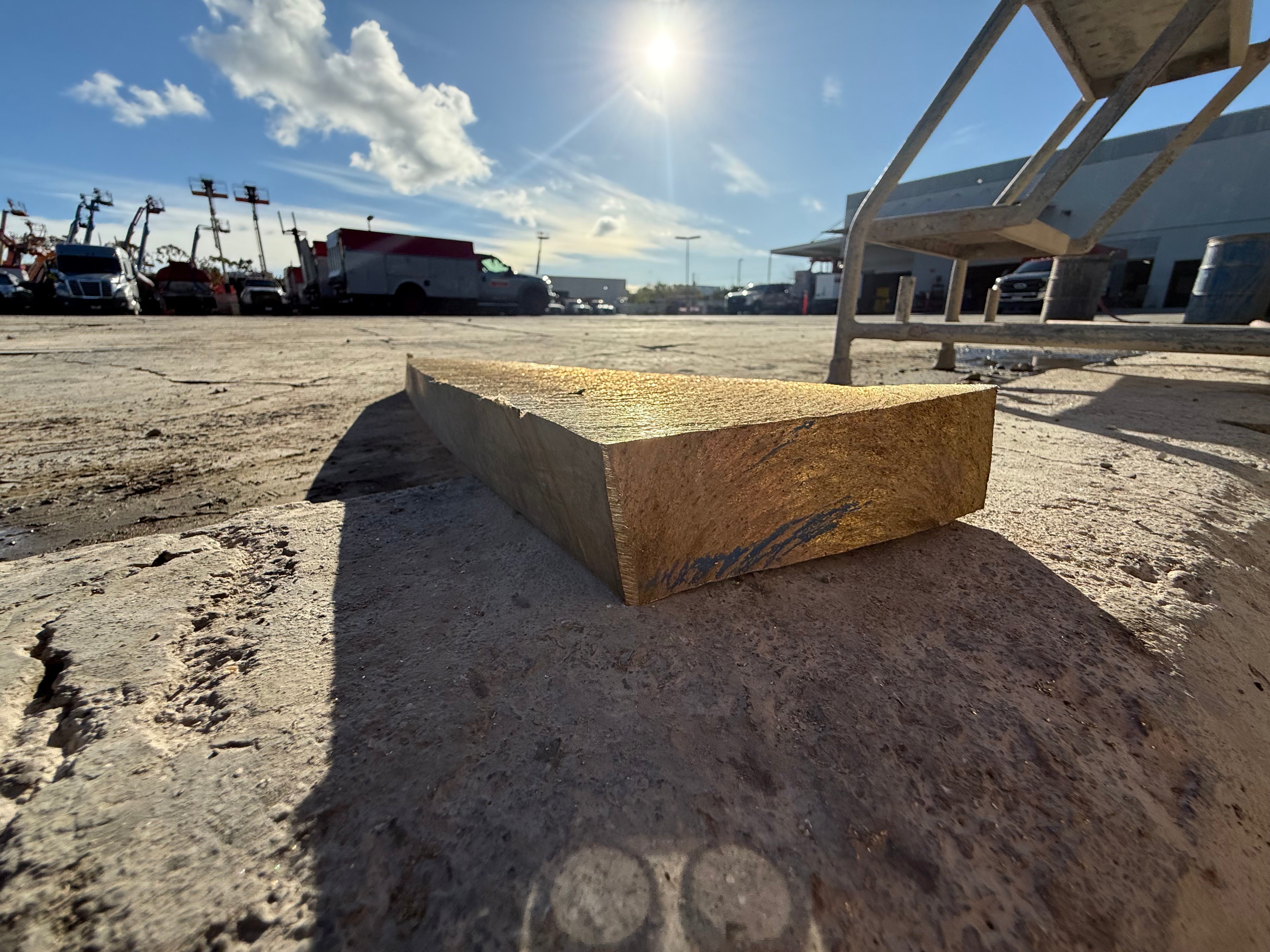 Press Release: Authentic USS Midway Propeller Screw Material Released to Public for the First Time