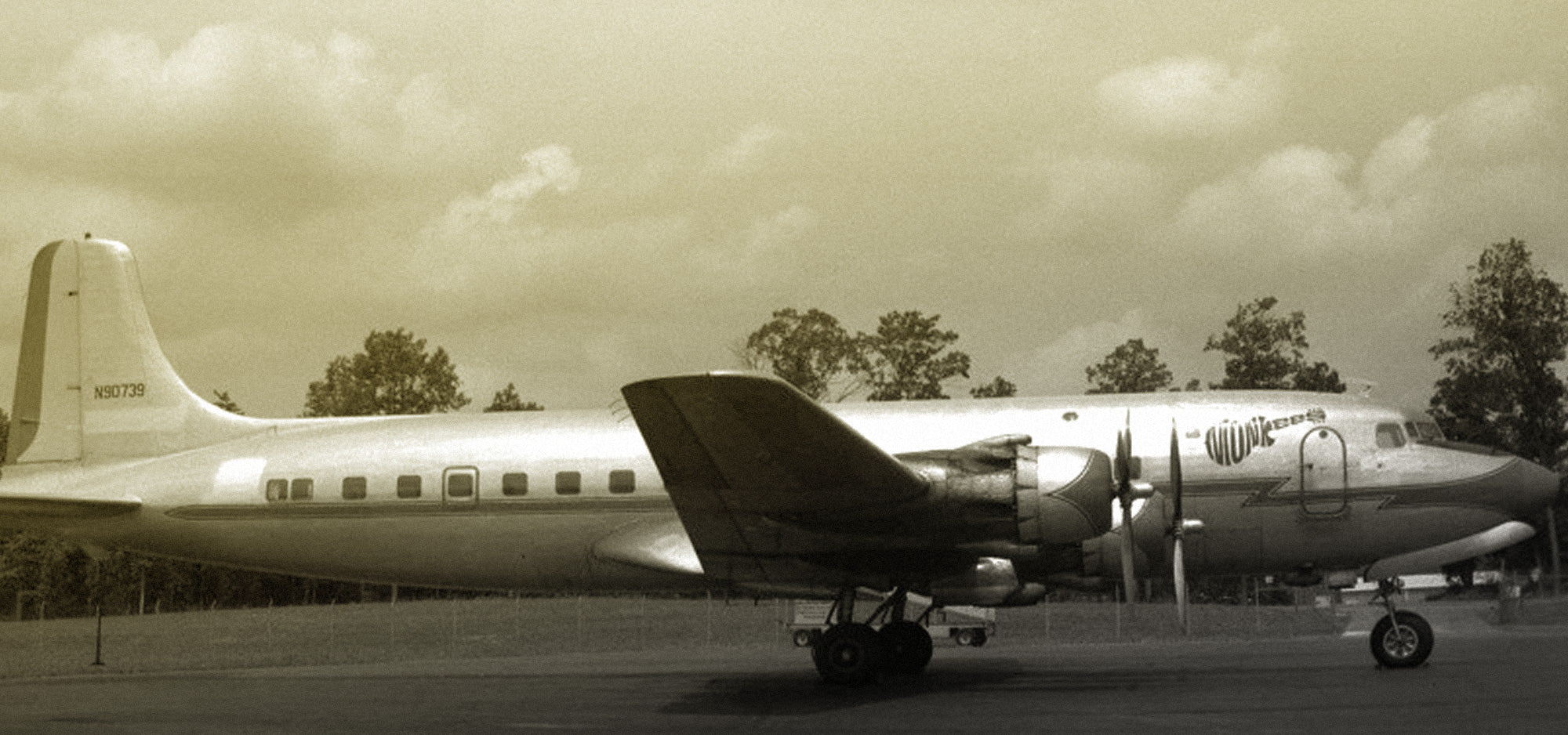 Flying High In A DC-6