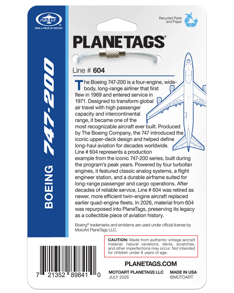 Boeing® 747 LINE # 604