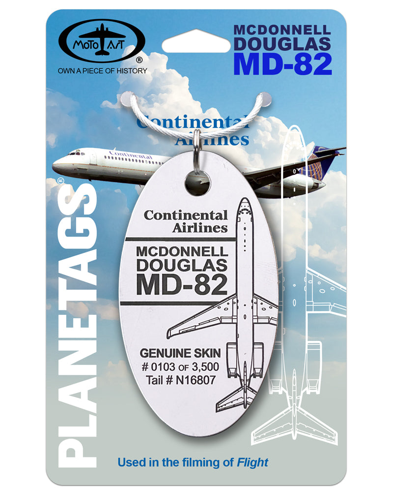 Continental Airlines® MD-82-N16807