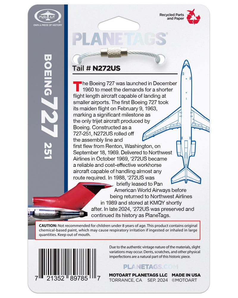 Northwest® 727-251-N272US