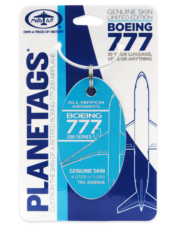 Boeing 777-200 ANA - PLANETAG TAIL #JA8968 - MotoArt 