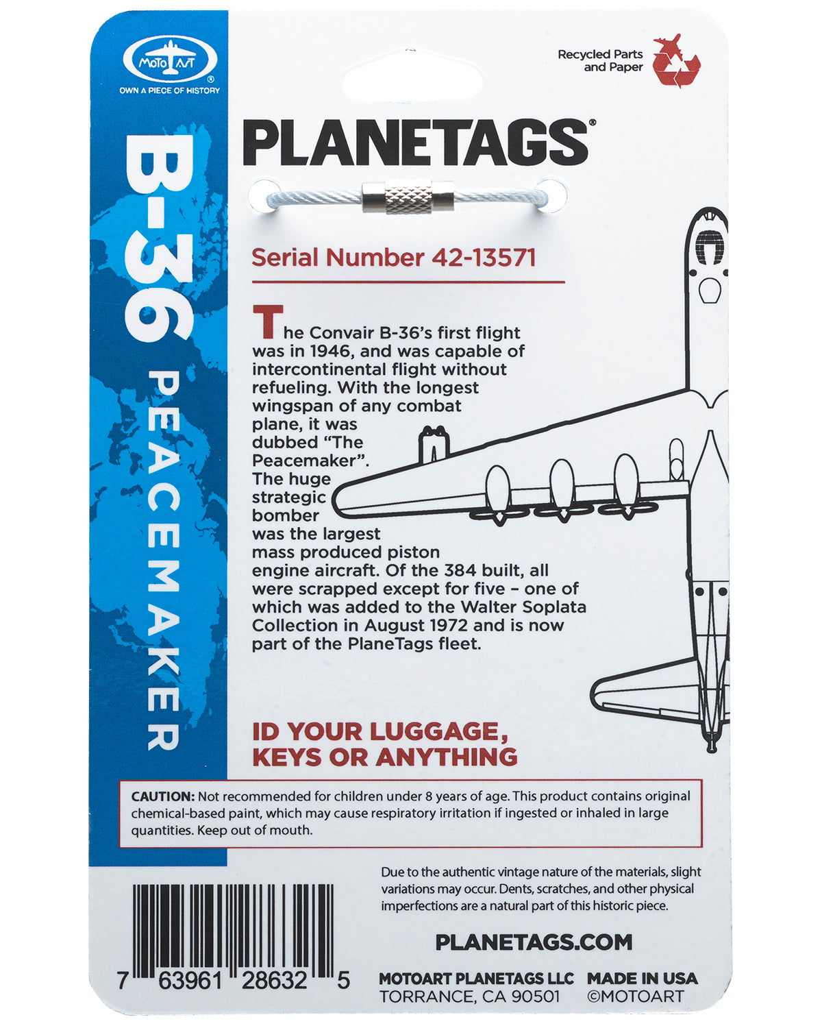 Custom Convair B-36 Peacemaker 42-13571
