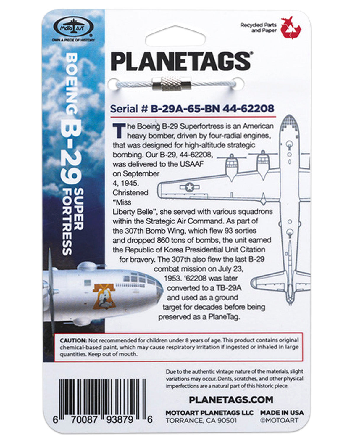 Boeing B-29 Superfortress - 44-62208