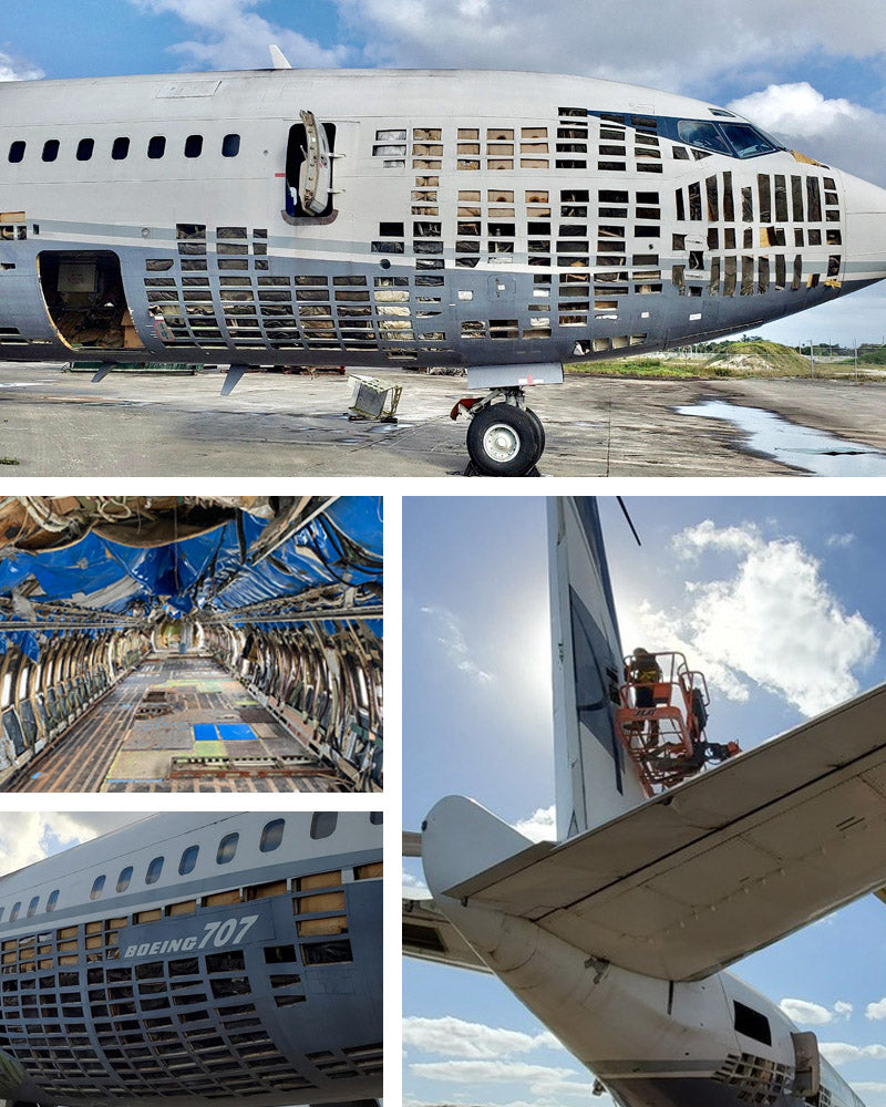 Custom Boeing 707-330 - PLANETAGS TAIL #N88ZL