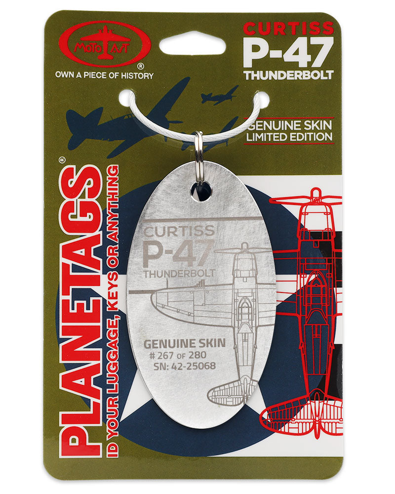 カーチス P-47 サンダーボルト プレーンタグ