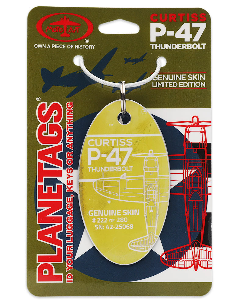 カーチス P-47 サンダーボルト プレーンタグ