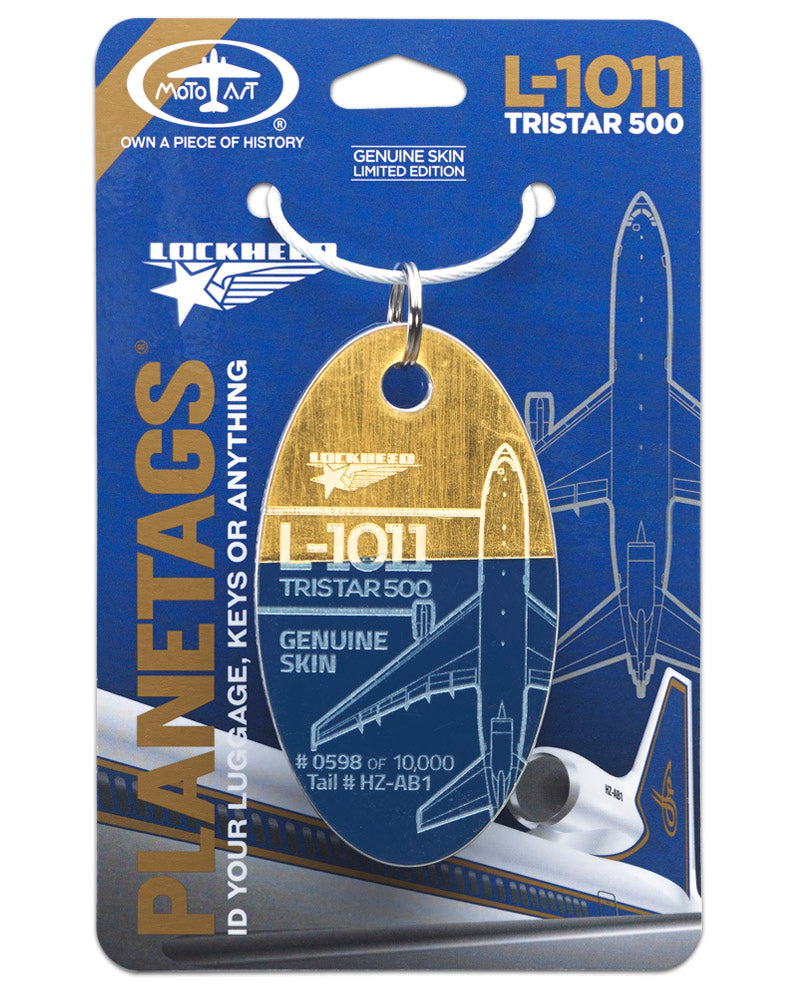 L-1011 TRISTAR 500 - PLANETAGS TAIL #HZ-AB1