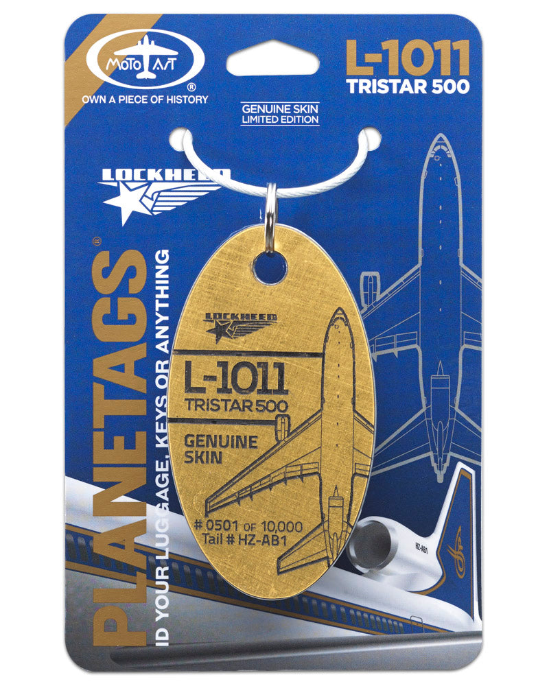 L-1011 TRISTAR 500 - PLANETAGS TAIL #HZ-AB1