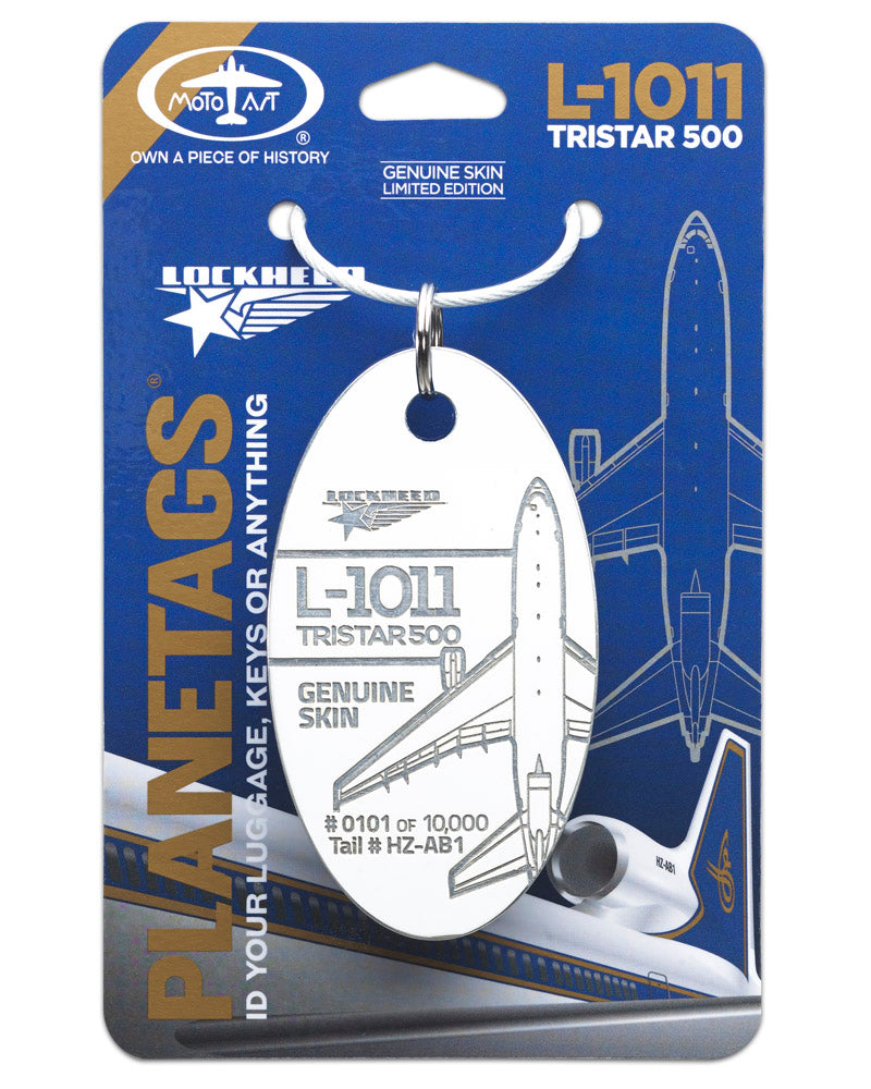 L-1011 TRISTAR 500 - PLANETAGS TAIL #HZ-AB1