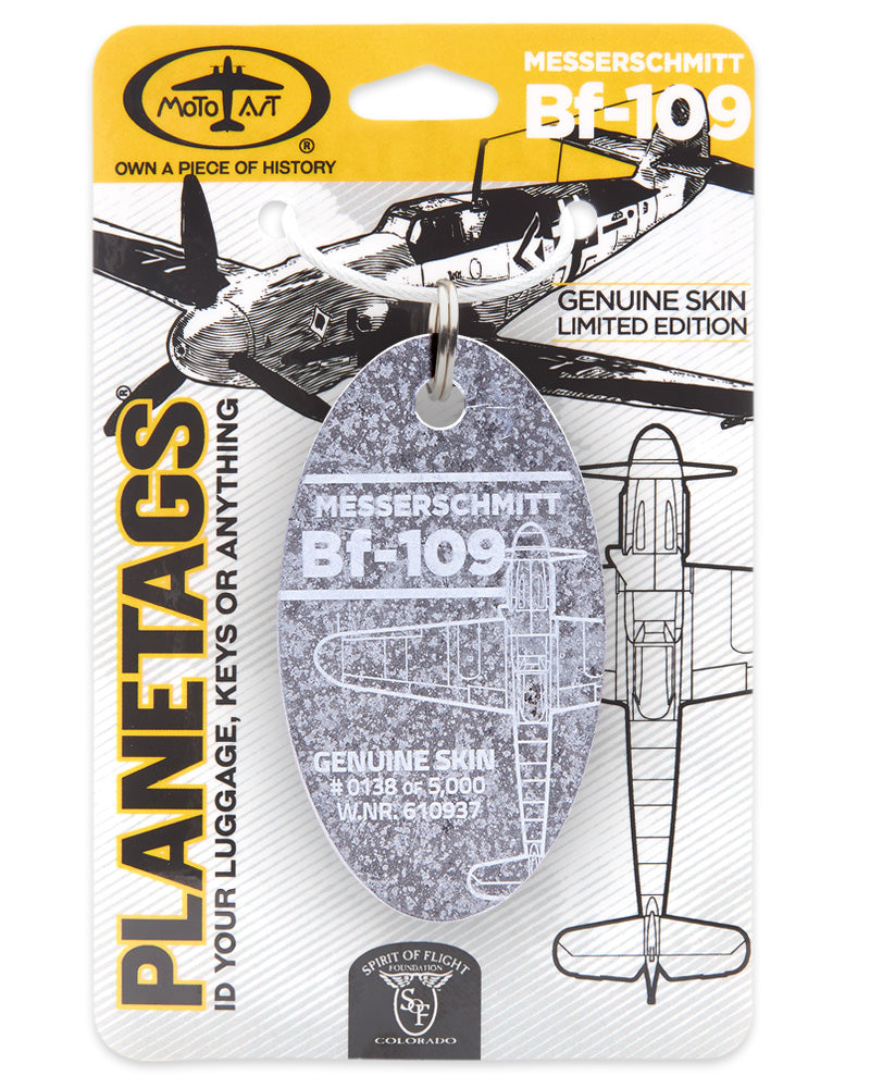 Messerschmitt - Bf 109 PLANETAG TAIL W.NR. 610937