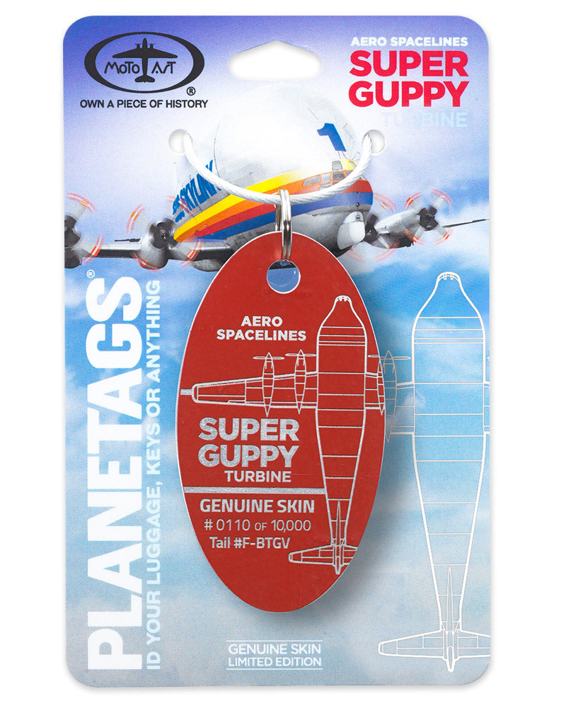 Super Guppy Turbine - PLANETAGS TAIL #F-BTGV