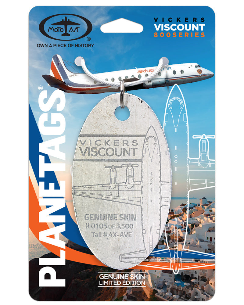 Custom Vickers Viscount 831 4X-AVE