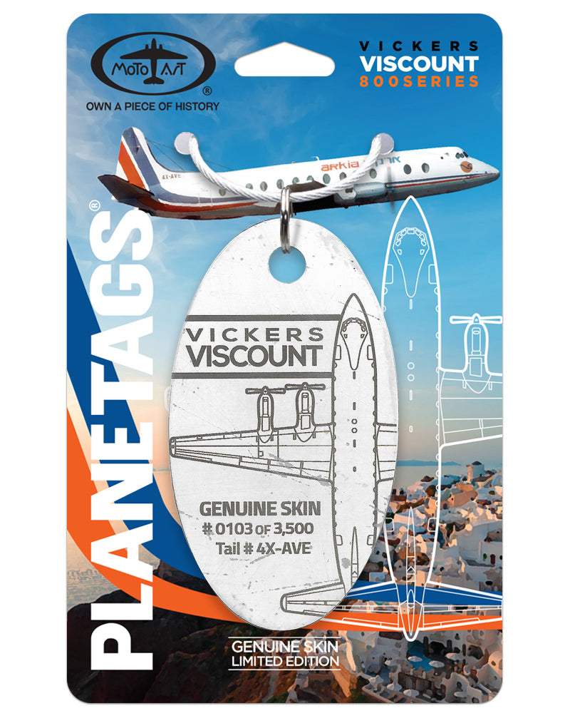 Custom Vickers Viscount 831 4X-AVE