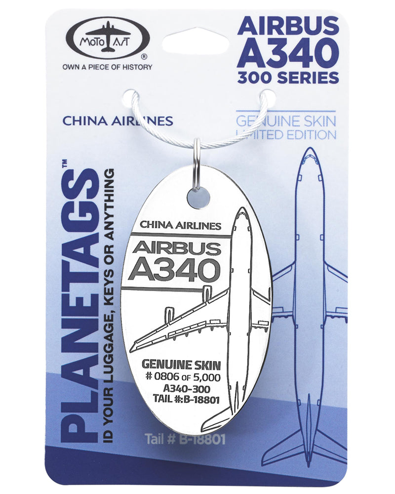 China Airlines A340-300 B-18801