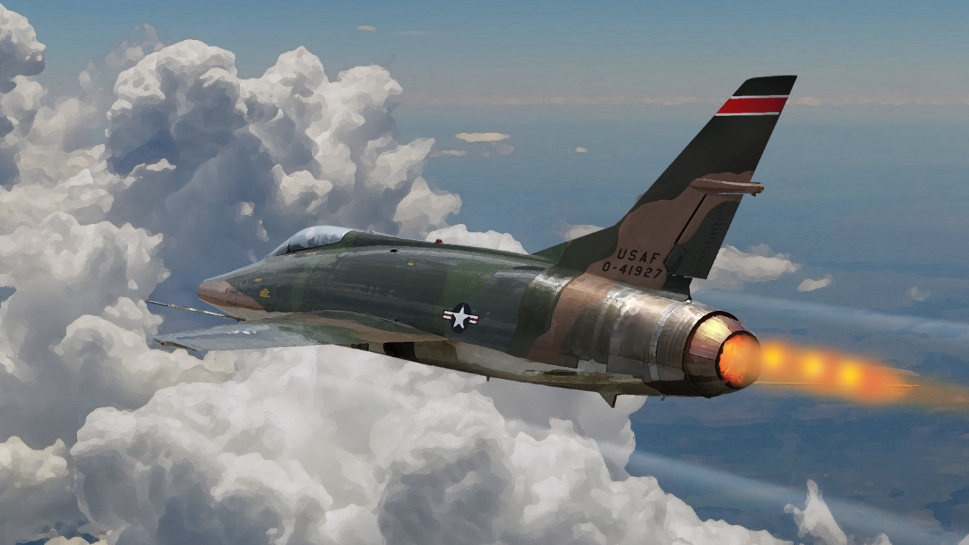 Supersonic Legacy: The North American F-100 Super Sabre – MotoArt PlaneTags