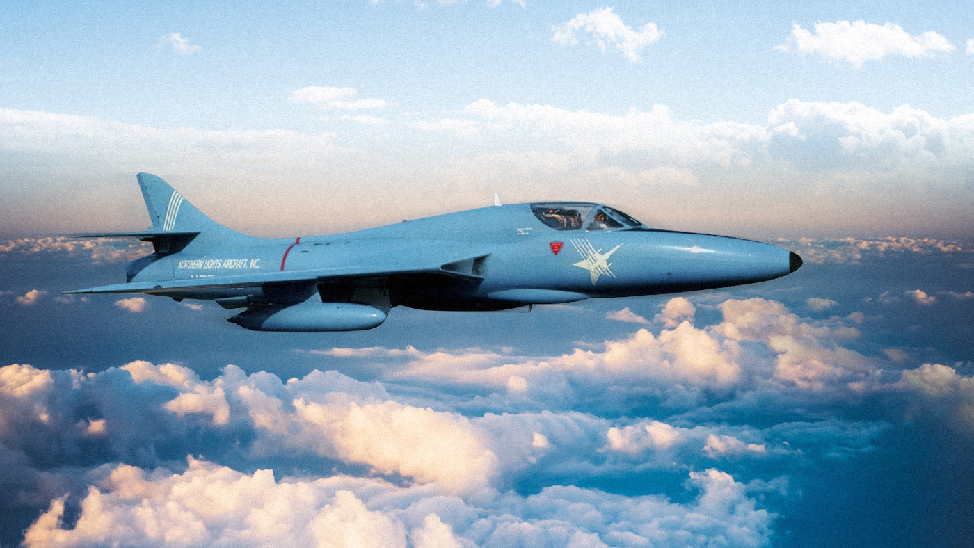 Hawker Hunter T7: A Sleek and Agile Trainer