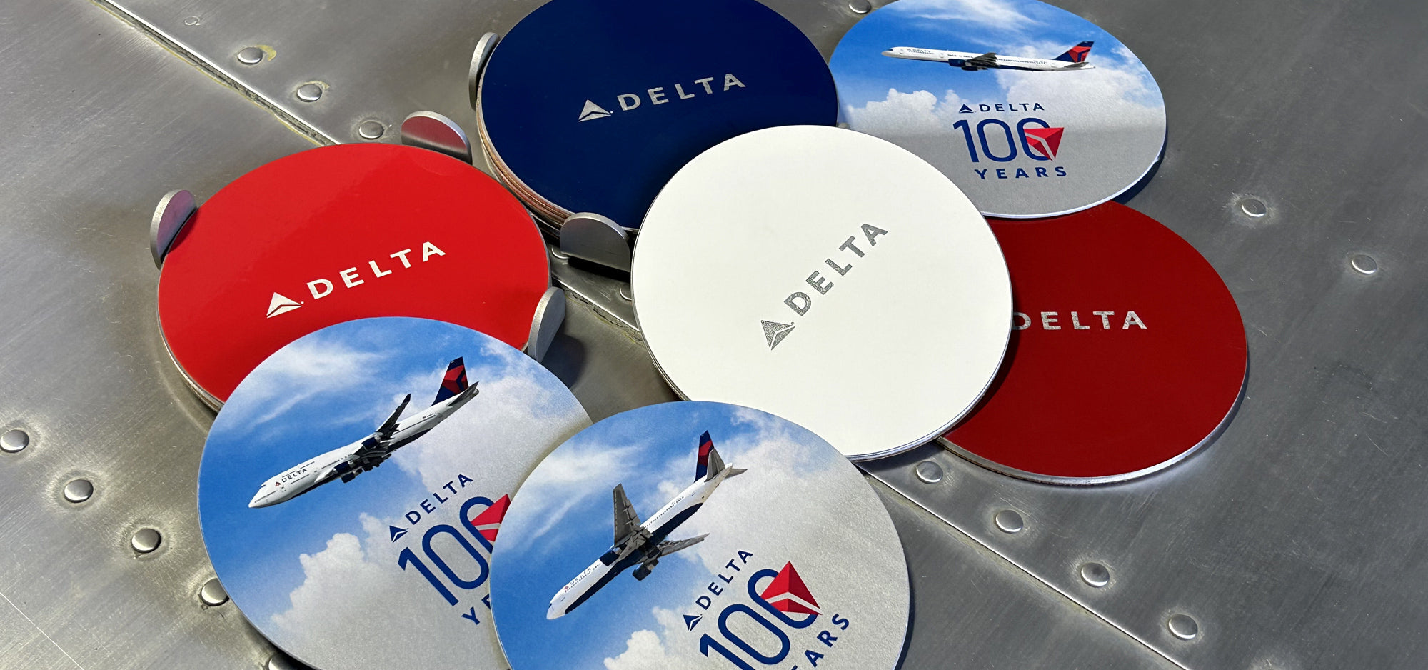 Delta Air Lines 100 Years of Flight: A Legacy Captured in Coasters