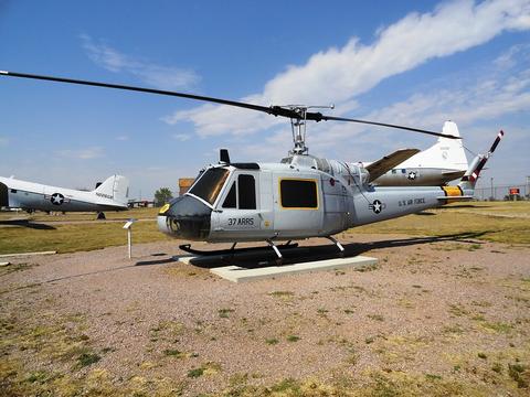 Bell Huey UH-1F: Missile Site Support At Its Best