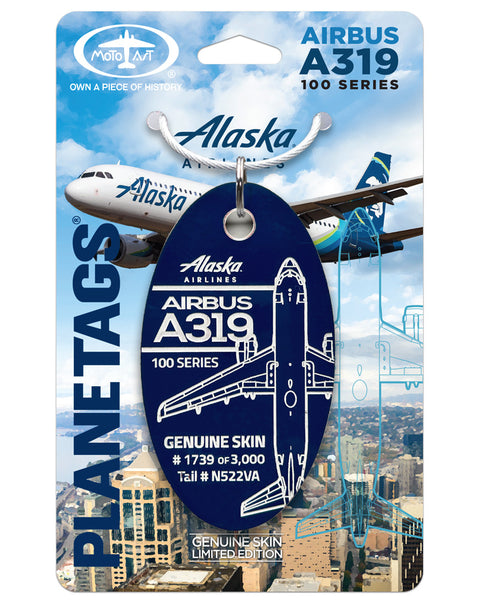 アラスカ航空 A319 ノーマル塗装 GeminiJets Alaska Airlines Boeing 737 MA N932AK Orca Gemini Jets