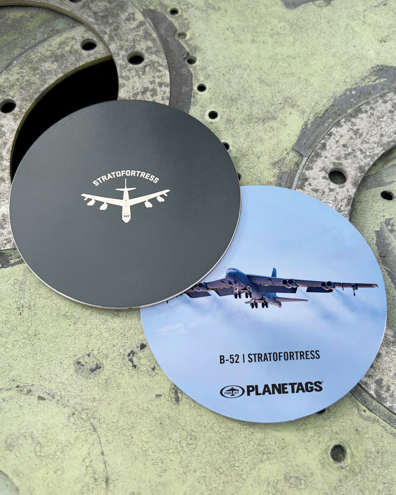 B-52 Stratofortress Coasters – MotoArt PlaneTags