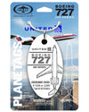 Custom United Airlines® 727- N7630U