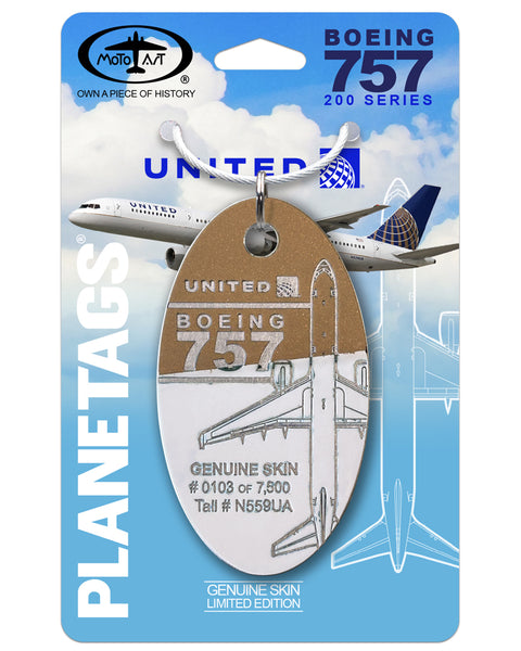UA ユナイテッド航空 Planetags B767-300ER コンビ色 ユナイテッド航空 Planetags B767-300ER