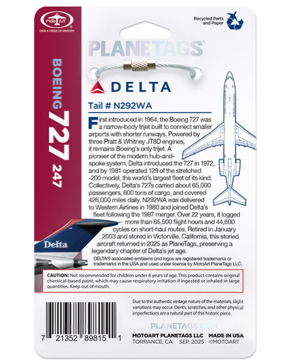 DELTA®-Boeing 727-N292WA