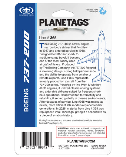 Boeing® 737  LINE # 365