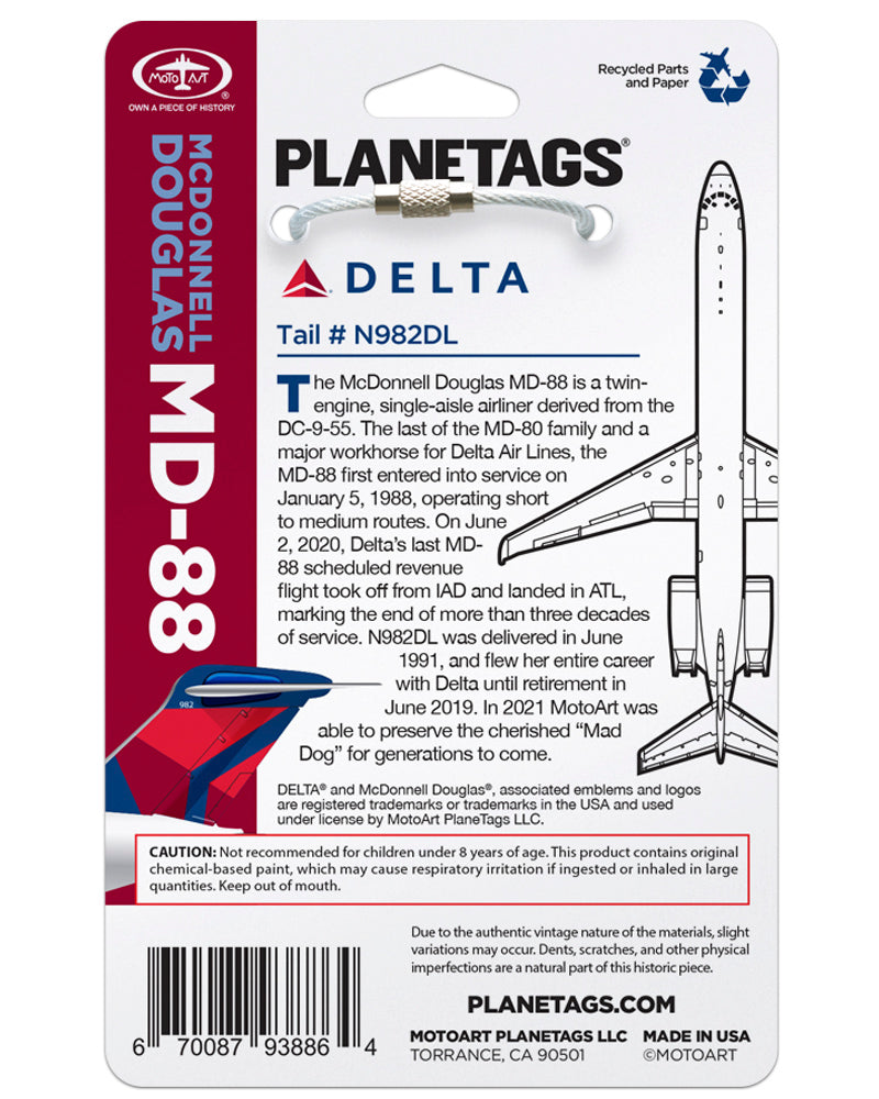 DELTA®- MD-88 N982DL