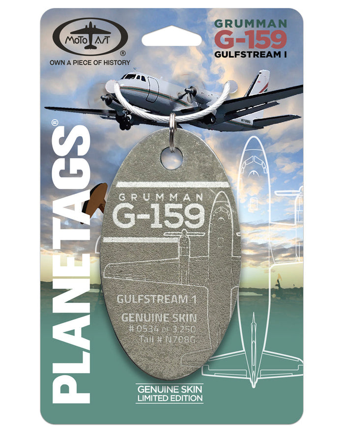Plane Tags are made out of the fuselage of old retired aircraft ...