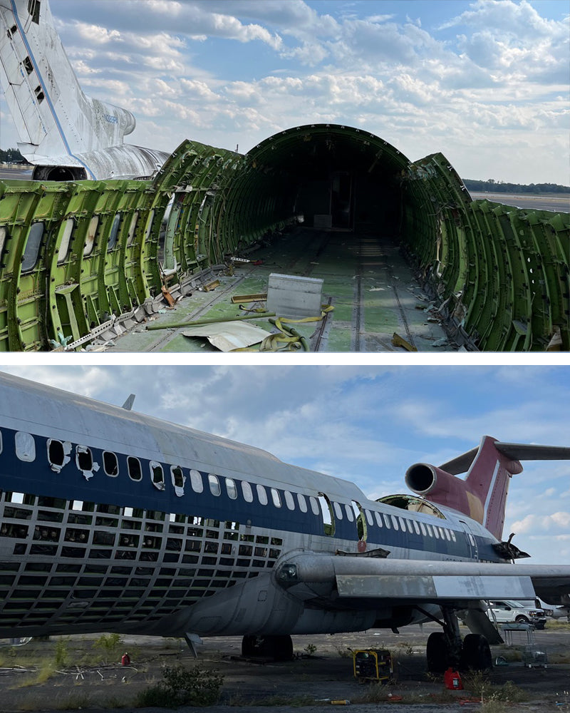 Northwest Airlines 727 Display Racks