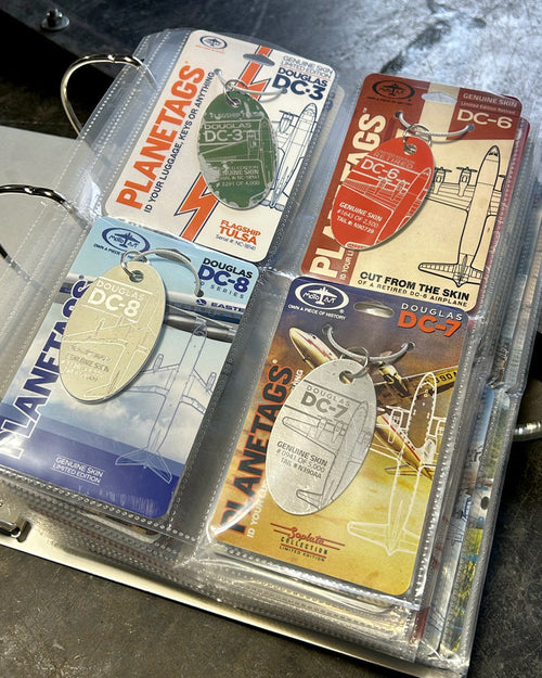 PlaneTags Collectors Binders – MotoArt PlaneTags