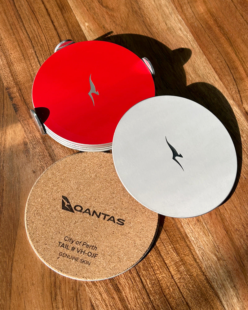 Qantas® Boeing 747 Coaster Set