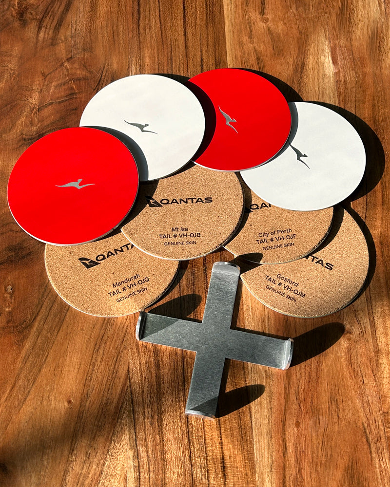 Qantas® Boeing 747 Coaster Set