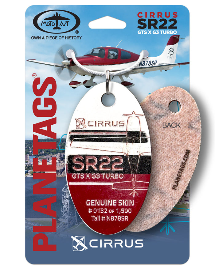 Cirrus SR22 GTS X G3 – MotoArt PlaneTags