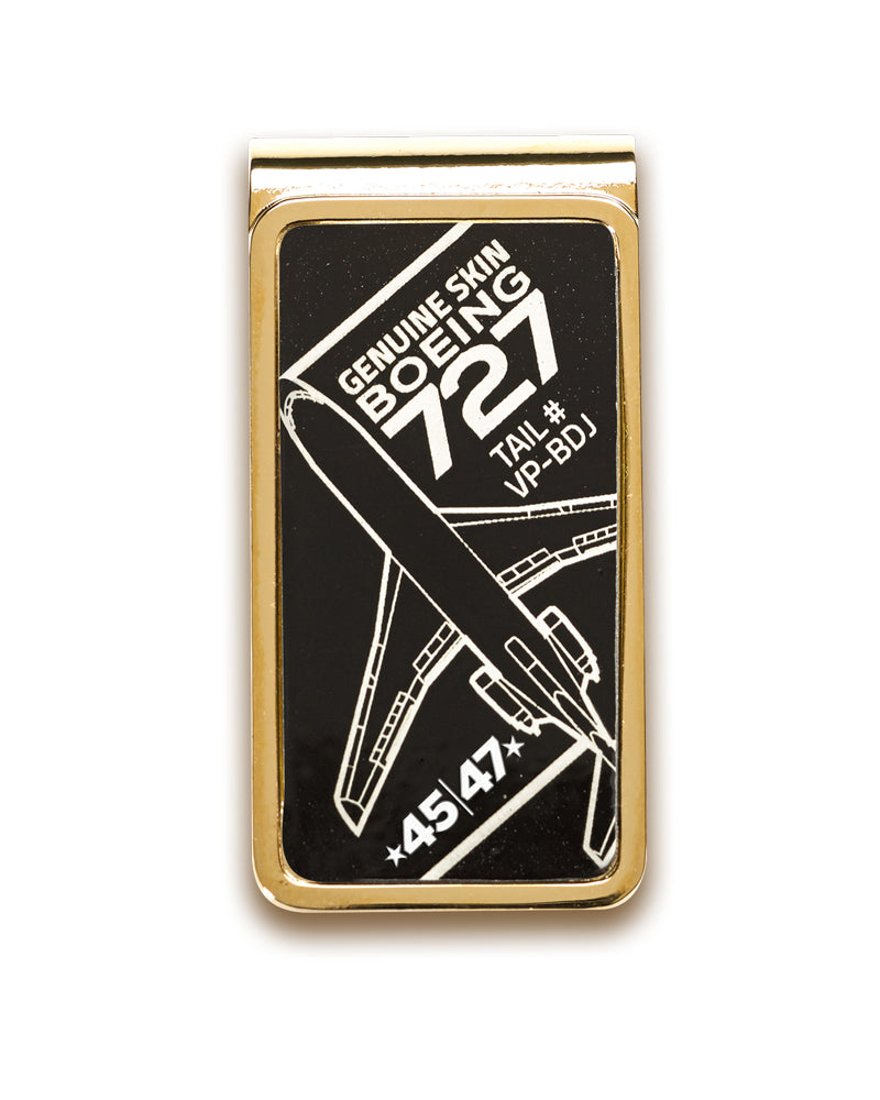 Boeing 727 Money Clip Tail # VP-BDJ | Trump 727