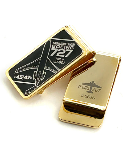 Boeing 727 Money Clip Tail # VP-BDJ | Trump 727