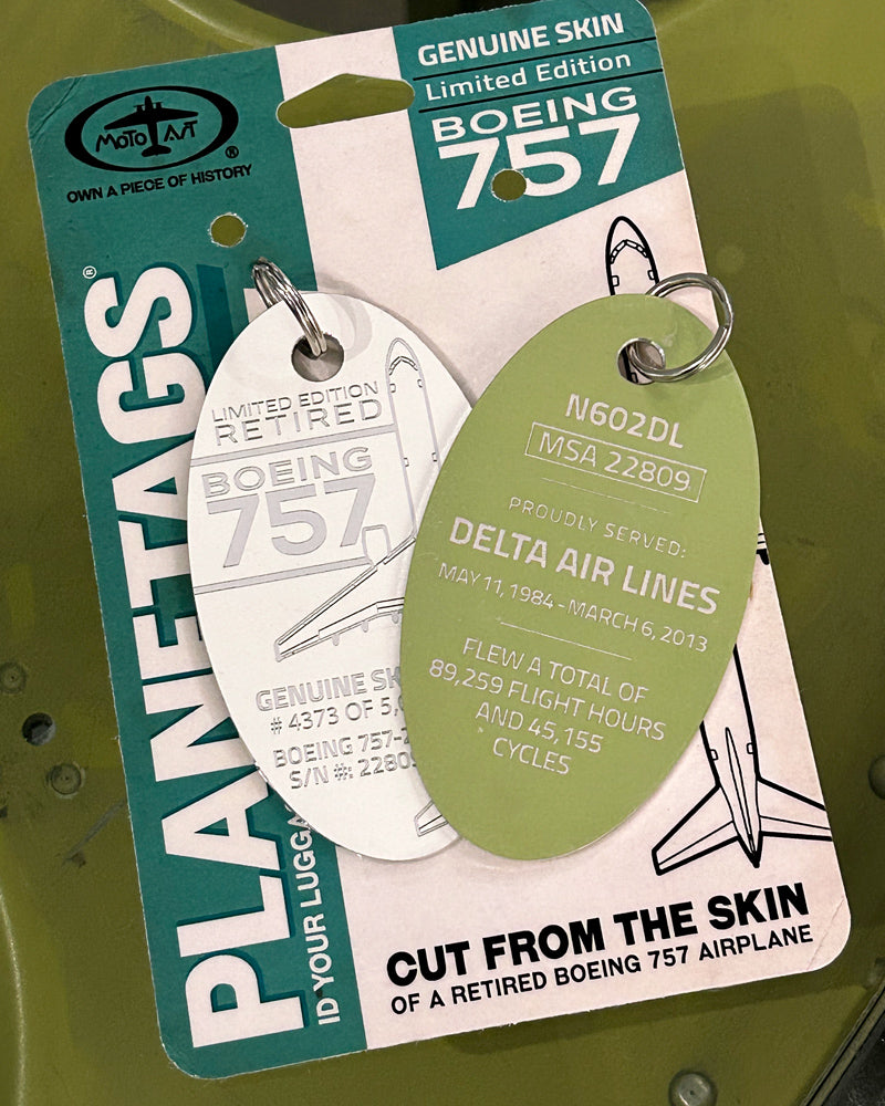 Boeing 757 PlaneTag – 602DL