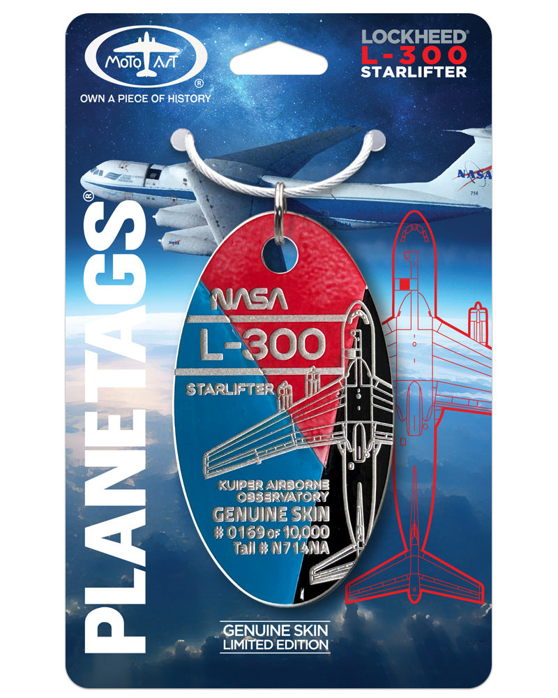 L-300 STARLIFTER-N714NA – MotoArt PlaneTags
