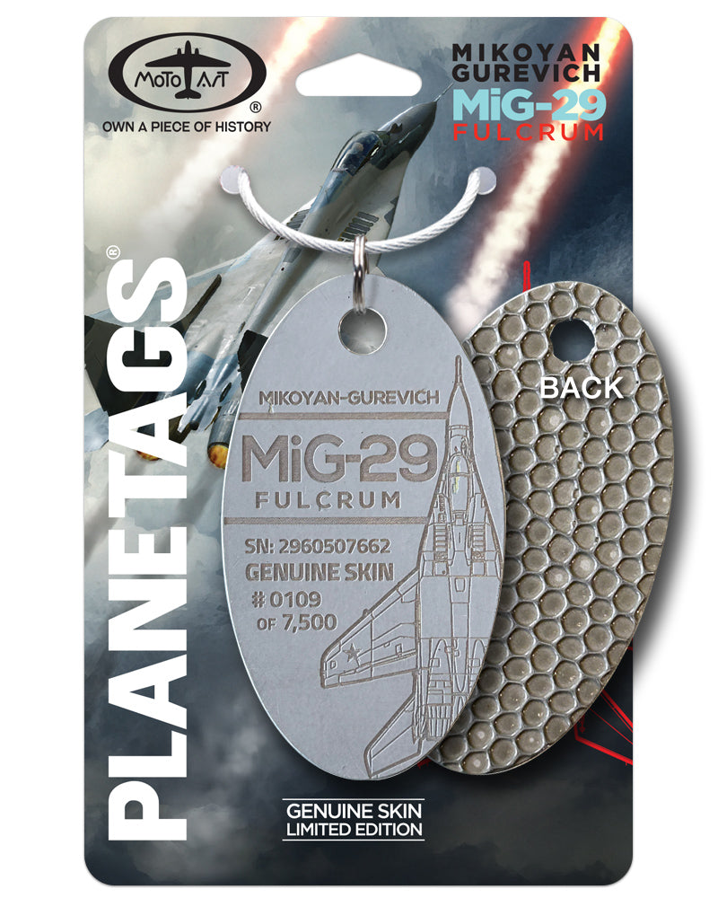 Planetags ドイツ軍 MiG-21 フィッシュベッド タグ キーホルダー MiG21 FISHBED 203 – MotoArt PlaneTags