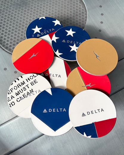 Mystery PlaneTags Coaster