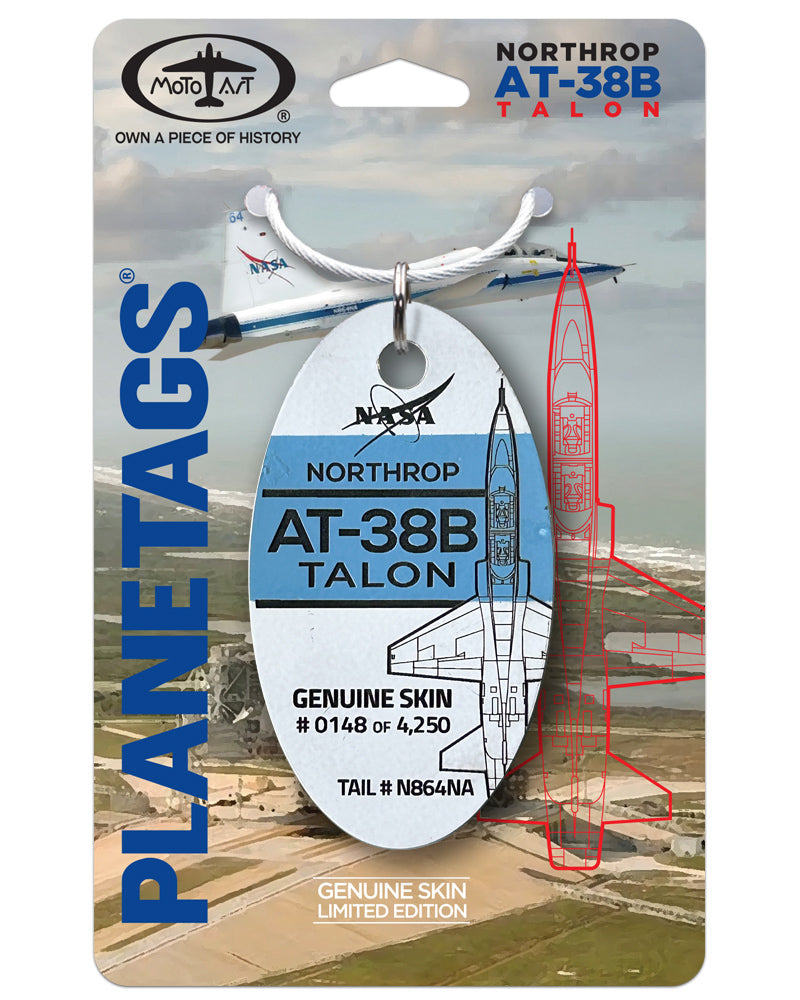NASA AT-38B Talon PlaneTags | N864NA – MotoArt PlaneTags