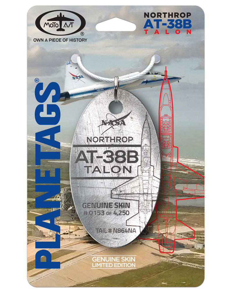NASA AT-38B Talon PlaneTags | N864NA – MotoArt PlaneTags