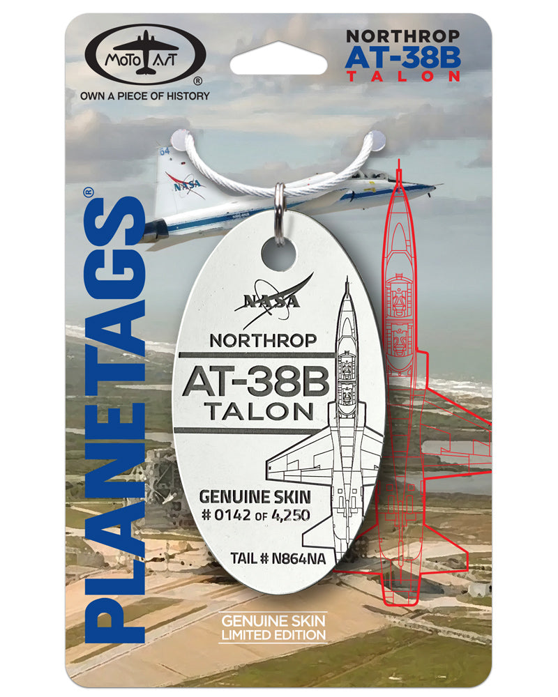 NASA AT-38B Talon PlaneTags | N864NA – MotoArt PlaneTags