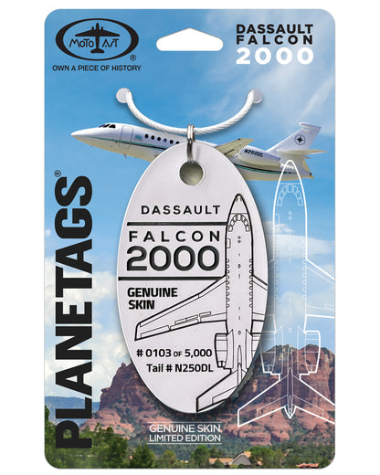 Custom Dassault Falcon 2000 N250DL