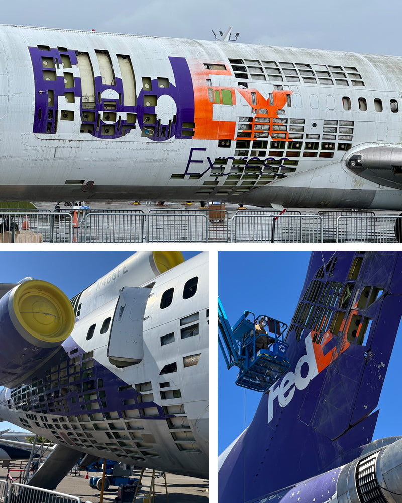 FedEx® Boeing® 727 PlaneTag – Aircraft N466FE “Gideon” – MotoArt
