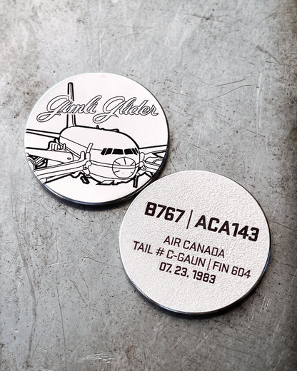 Gimli Glider Commemorative Coin