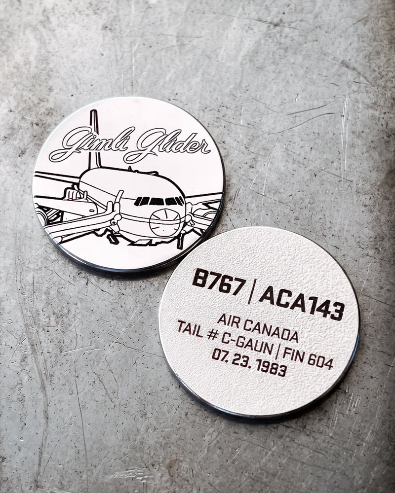 Gimli Glider Commemorative Coin