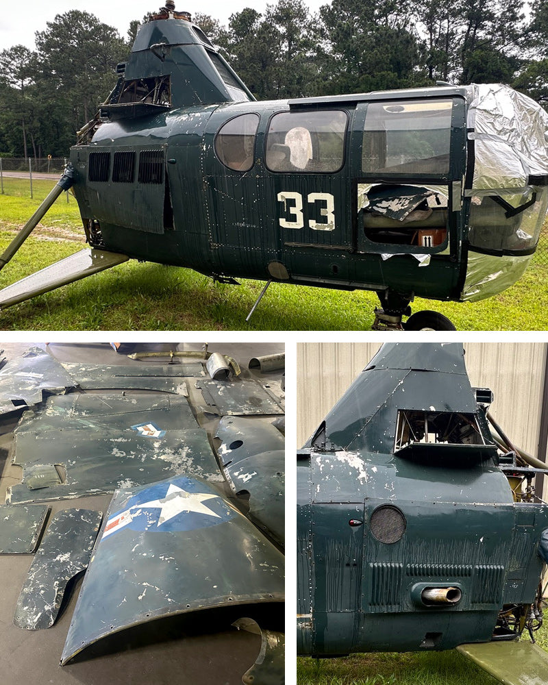 Sikorsky H-5 Dragonfly HO3S-1 PlaneTag | Navy Helicopter BuNo